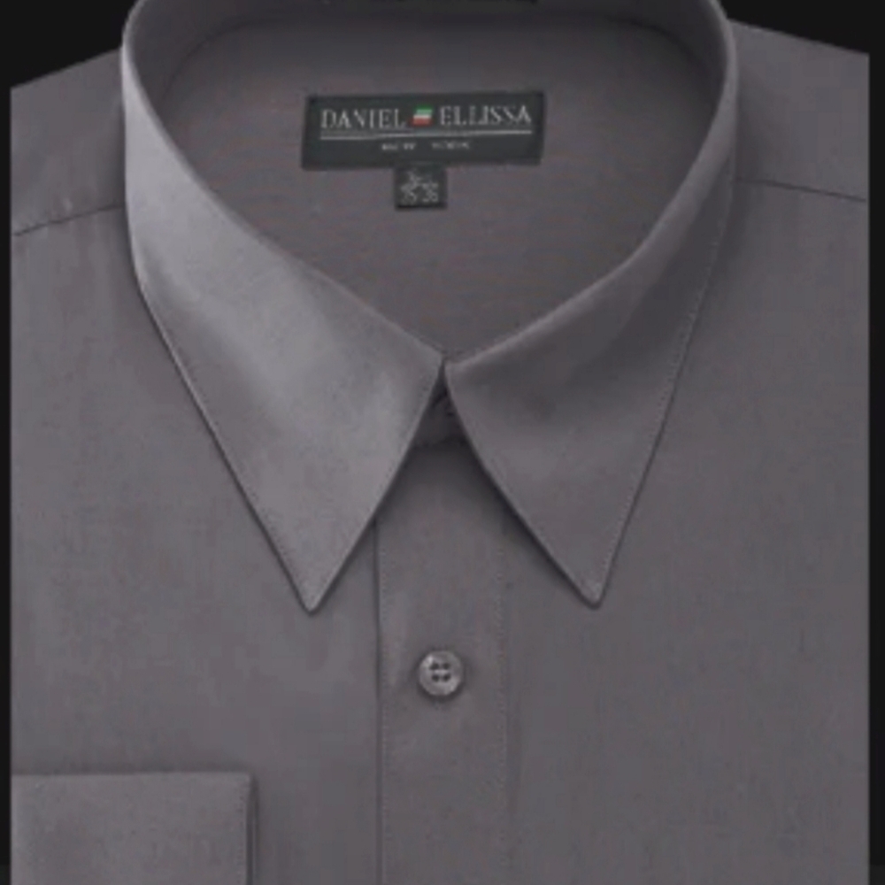 Daniel Gray Men's Dress shirts Size Neck 17.5